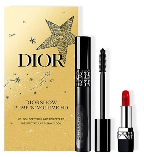 dior holiday couture collection mascara and lipstick|Volume and Glow Holiday Makeup Gift Set Limited Edition.